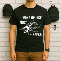 Franz Kafka I Woke Up Like This Vermin Transformation T-Shirt thumb 6