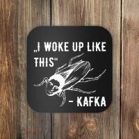 Franz Kafka I Woke Up Like This Vermin Transformation Coaster thumb 0