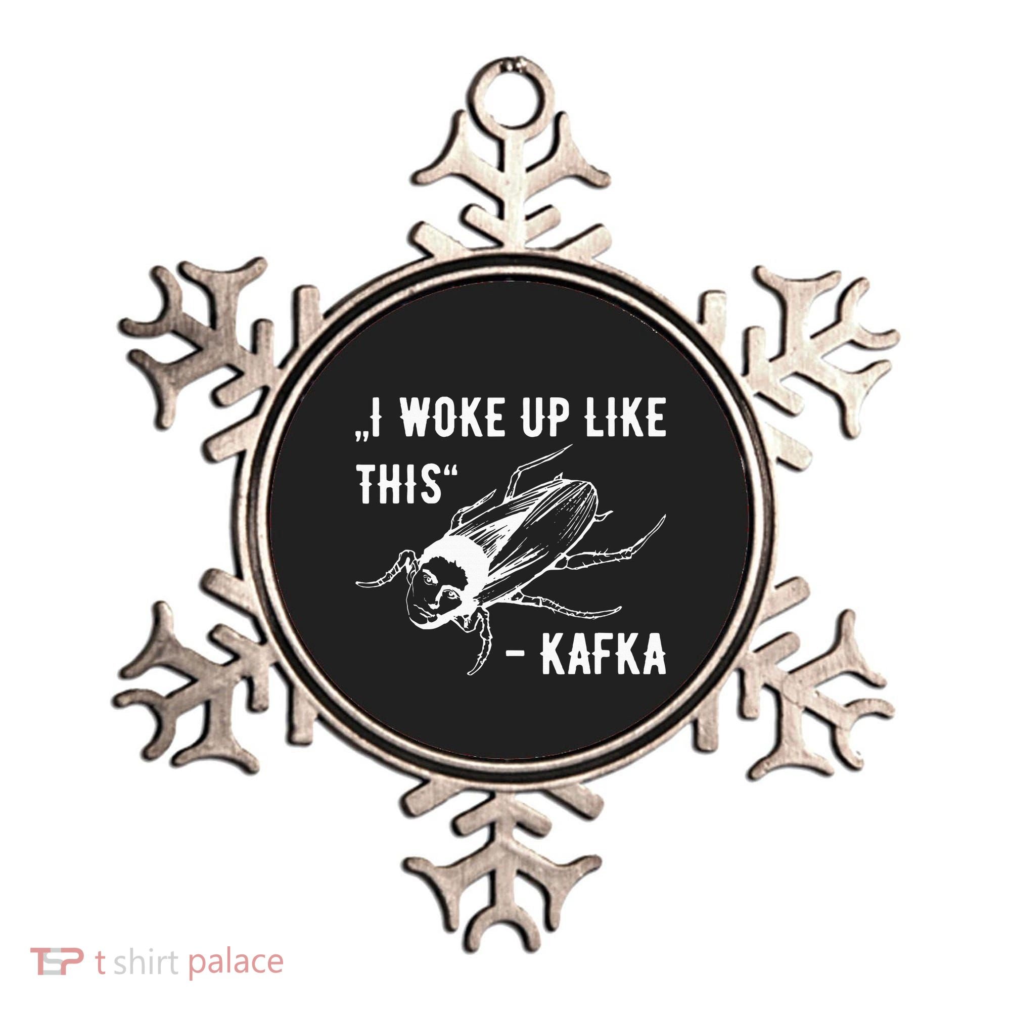 Franz Kafka I Woke Up Like This Vermin Transformation Ornament