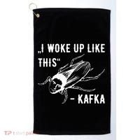 Franz Kafka I Woke Up Like This Vermin Transformation Golf Towel thumb 0