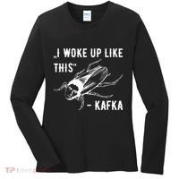 Franz Kafka I Woke Up Like This Vermin Transformation Women's Long Sleeve Shirt thumb 0
