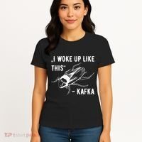 Franz Kafka I Woke Up Like This Vermin Transformation Women's T-Shirt thumb 4