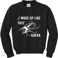 Franz Kafka I Woke Up Like This Vermin Transformation Kids Sweatshirt thumb 0