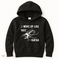 Franz Kafka I Woke Up Like This Vermin Transformation Kids Hoodie thumb 0