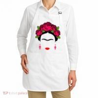 Frida Kahlo Mexico Artist Lover Flower Skull Apron thumb 2