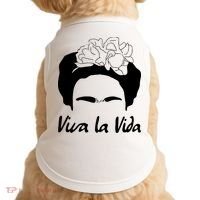 Frida Kahlo Mexico Artist Lover Viva La Vida Doggie Tank thumb 0