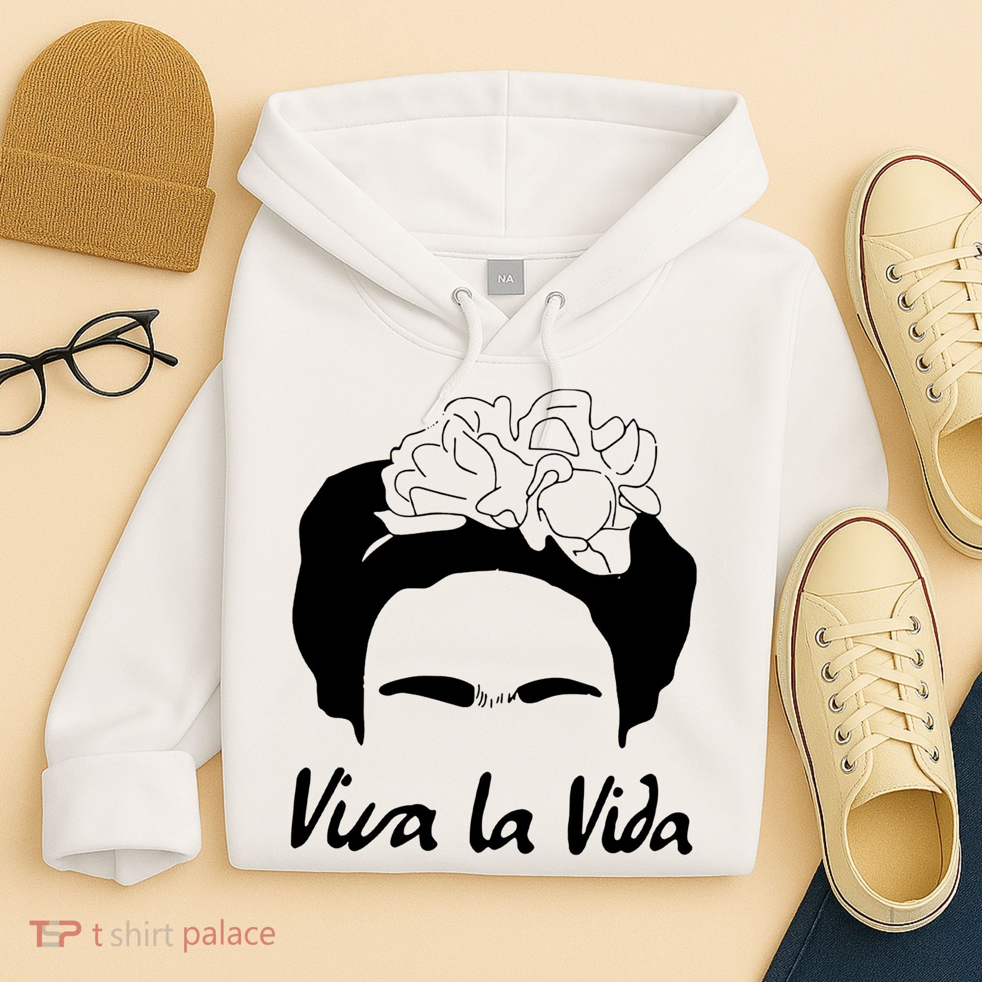 Frida Kahlo Mexico Artist Lover Viva La Vida Hoodie
