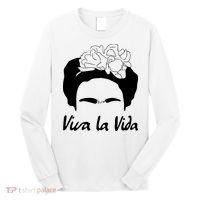 Frida Kahlo Mexico Artist Lover Viva La Vida Long Sleeve Shirt thumb 0