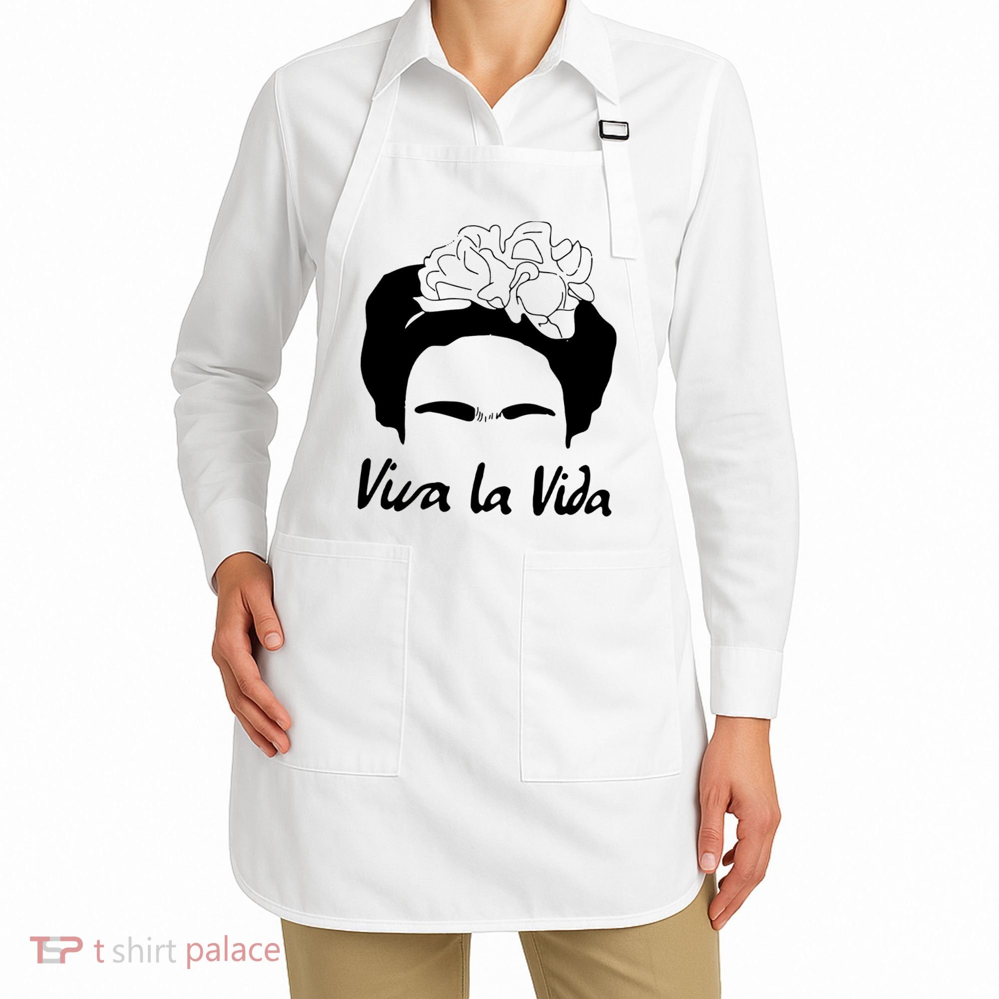 Frida Kahlo Mexico Artist Lover Viva La Vida Apron
