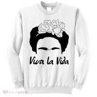 Frida Kahlo Mexico Artist Lover Viva La Vida Sweatshirt thumb 0