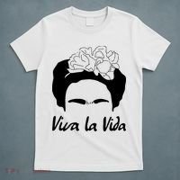 Frida Kahlo Mexico Artist Lover Viva La Vida T-Shirt thumb 5