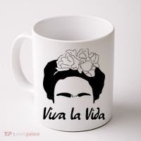 Frida Kahlo Mexico Artist Lover Viva La Vida Coffee Mug thumb 0
