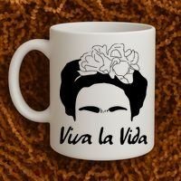 Frida Kahlo Mexico Artist Lover Viva La Vida Coffee Mug thumb 2
