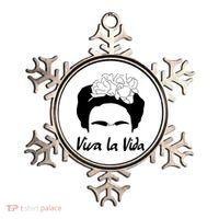 Frida Kahlo Mexico Artist Lover Viva La Vida Ornament thumb 0