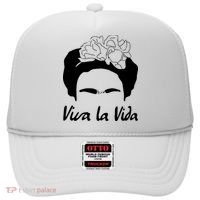 Frida Kahlo Mexico Artist Lover Viva La Vida Hat thumb 0