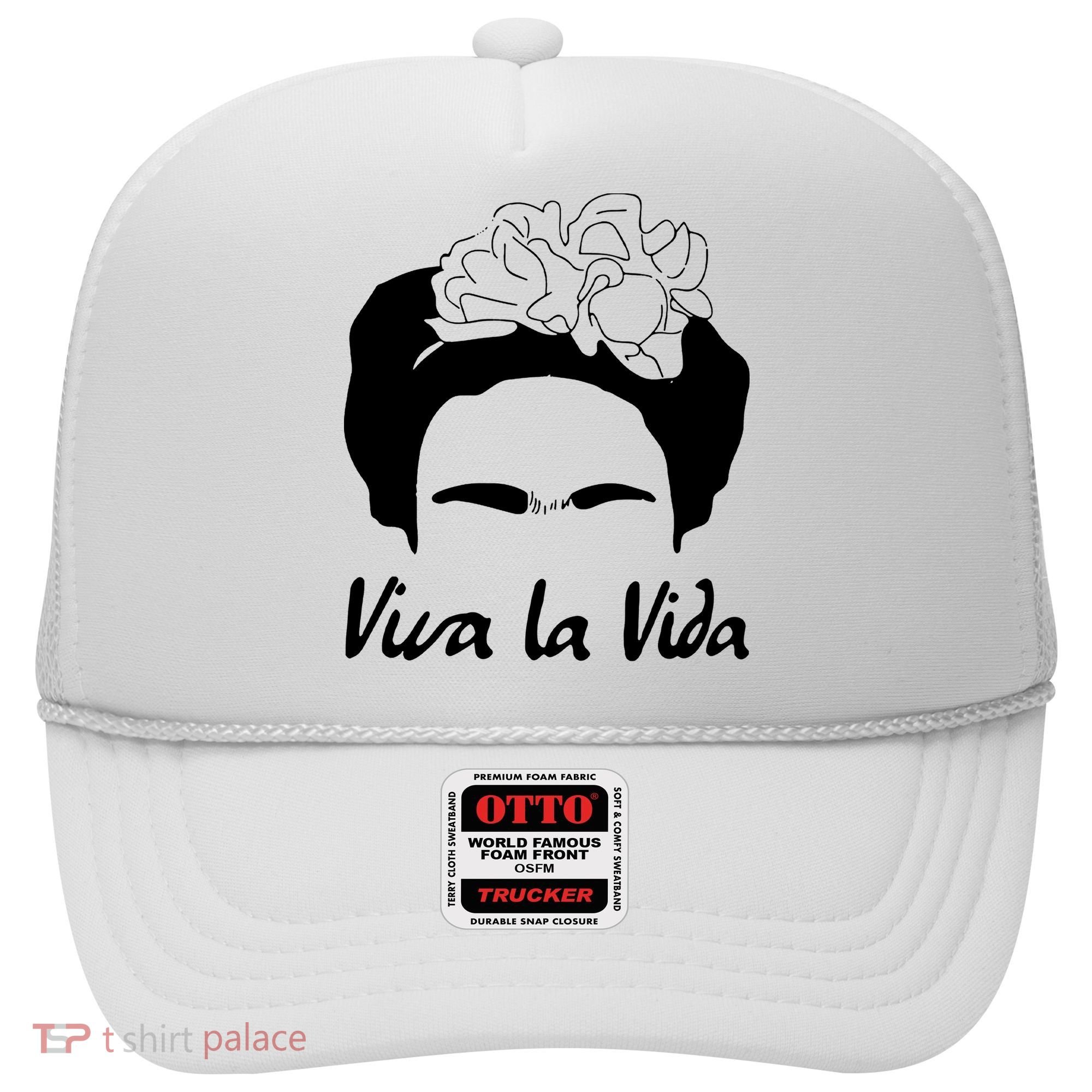 Frida Kahlo Mexico Artist Lover Viva La Vida Hat