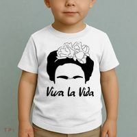 Frida Kahlo Mexico Artist Lover Viva La Vida Toddler T-Shirt thumb 2