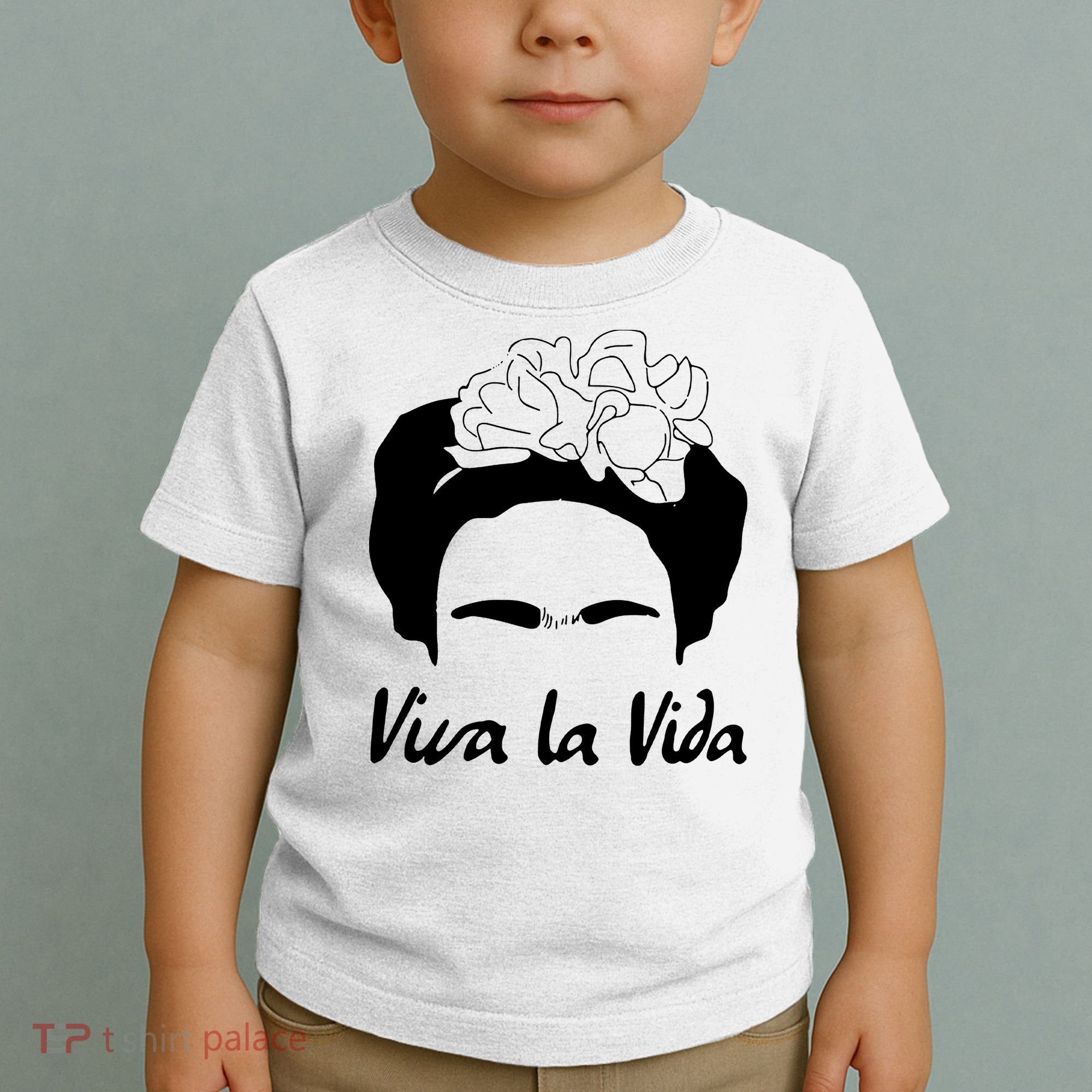 Frida Kahlo Mexico Artist Lover Viva La Vida Toddler T-Shirt