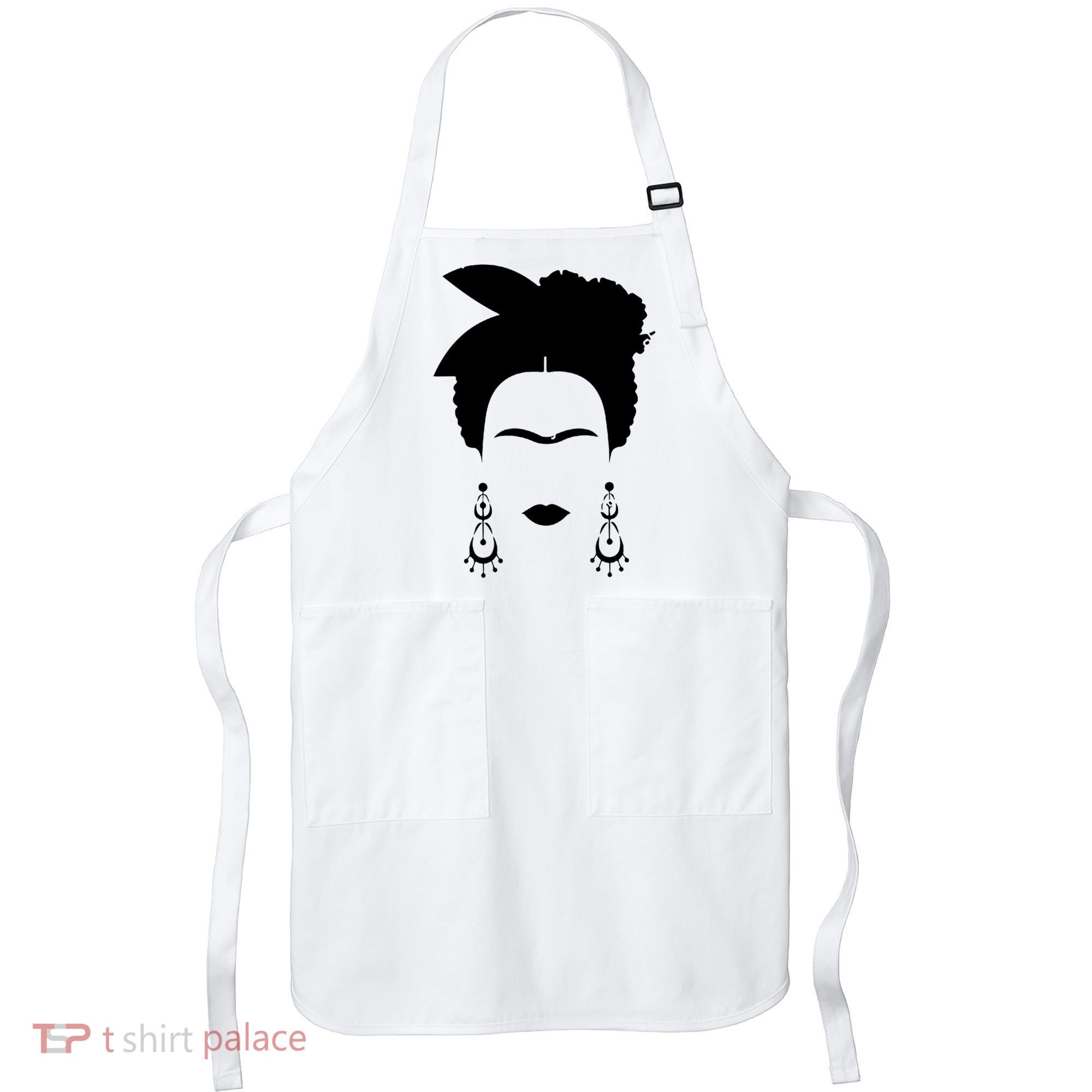 Frida Kahlo Mexico Artist Lover Flower Skull Apron
