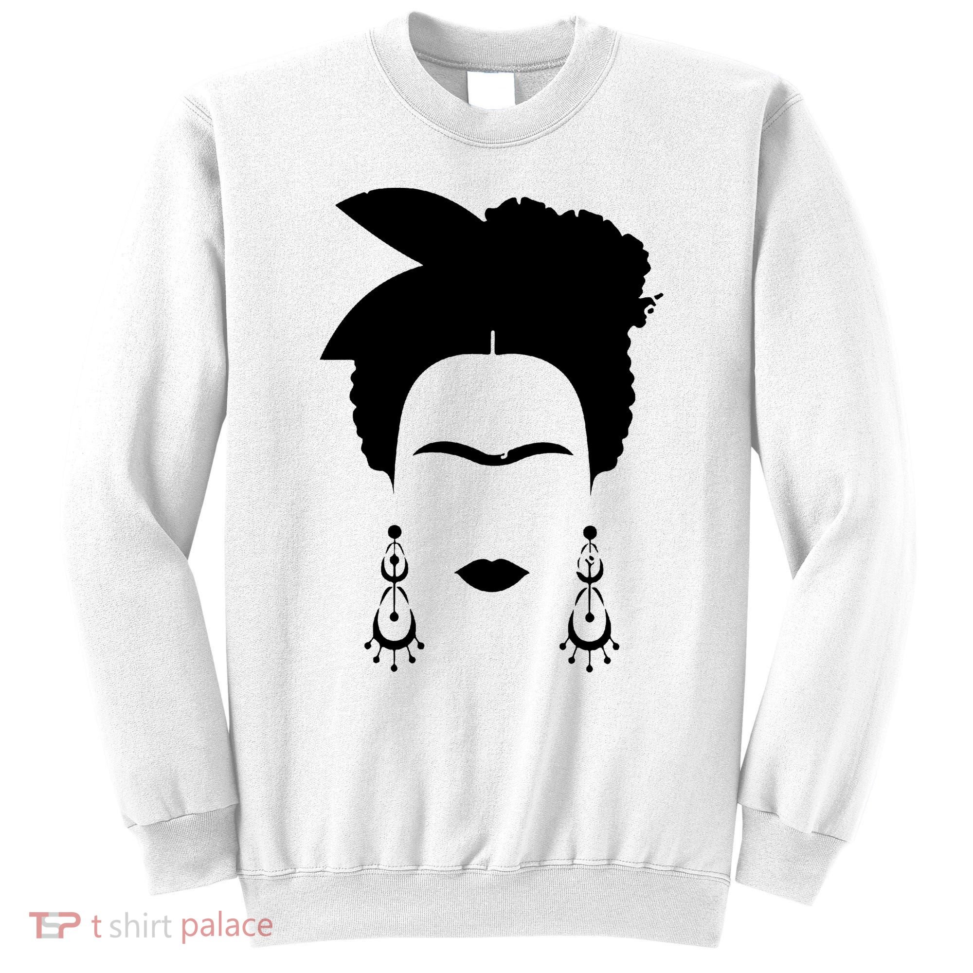 Frida Kahlo Mexico Artist Lover Flower Skull Sweatshirt