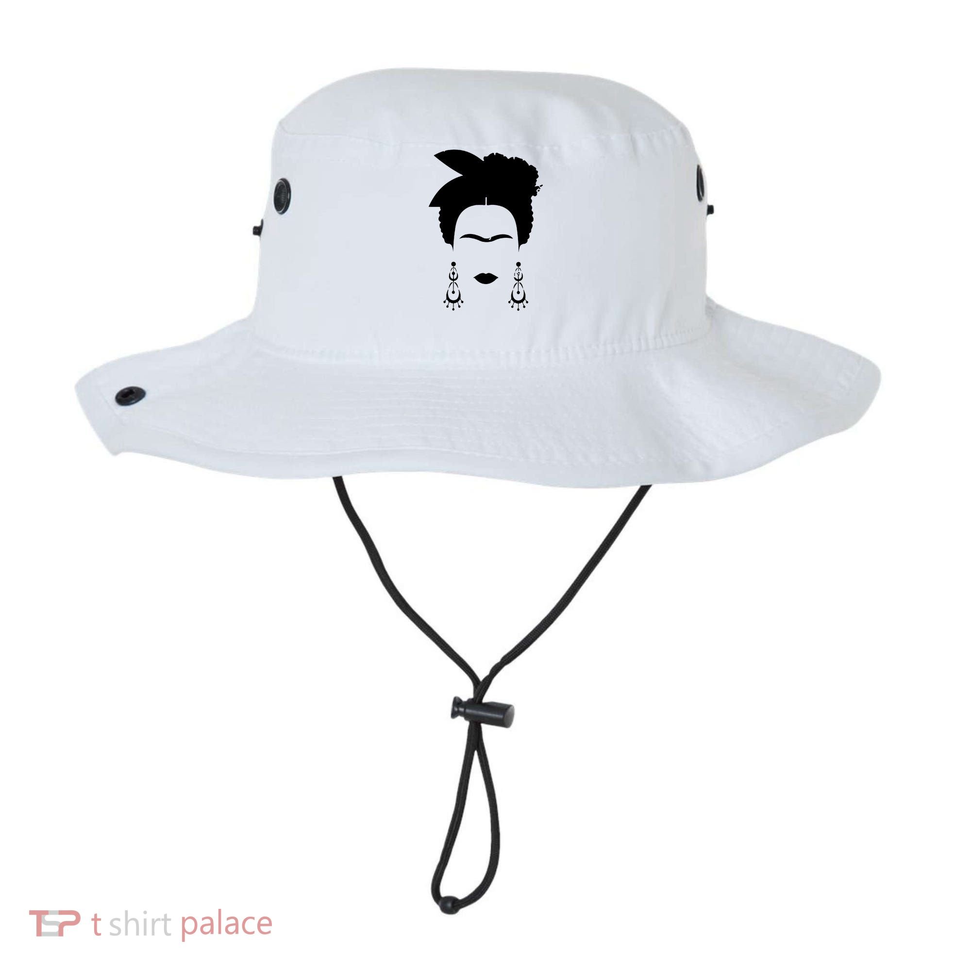 Frida Kahlo Mexico Artist Lover Flower Skull Bucket Hat