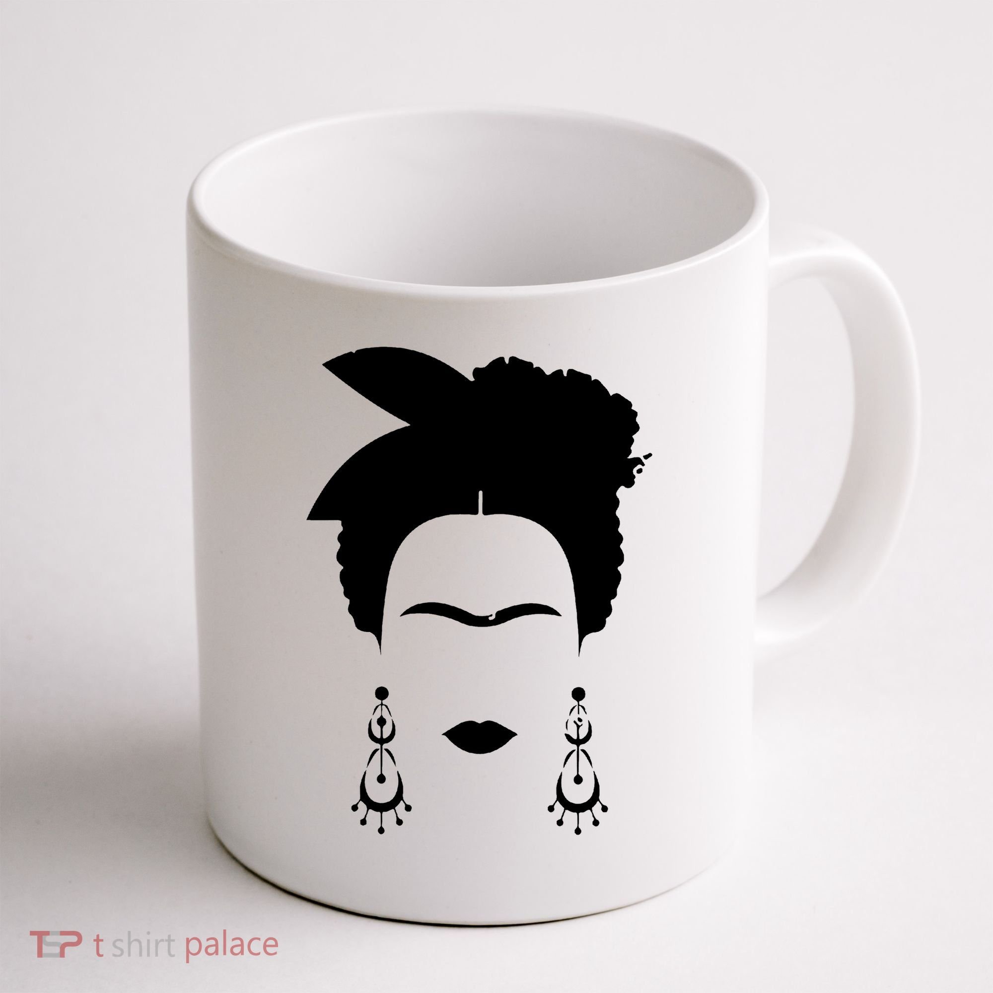 Frida Kahlo Mexico Artist Lover Flower Skull Coffee Mug