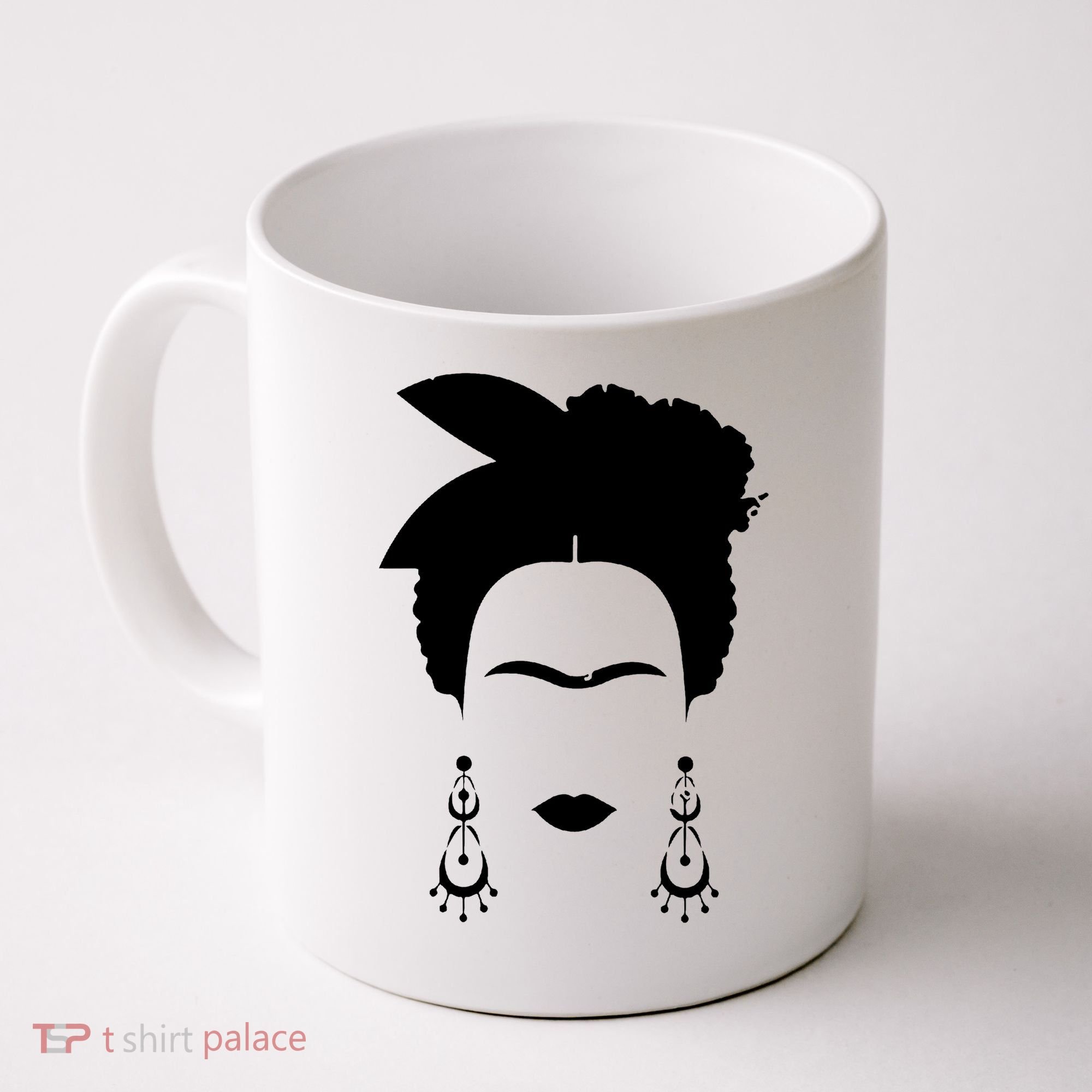 Frida Kahlo Mexico Artist Lover Flower Skull Coffee Mug