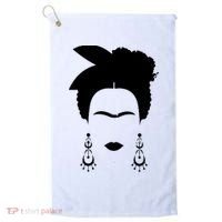 Frida Kahlo Mexico Artist Lover Flower Skull Golf Towel thumb 0