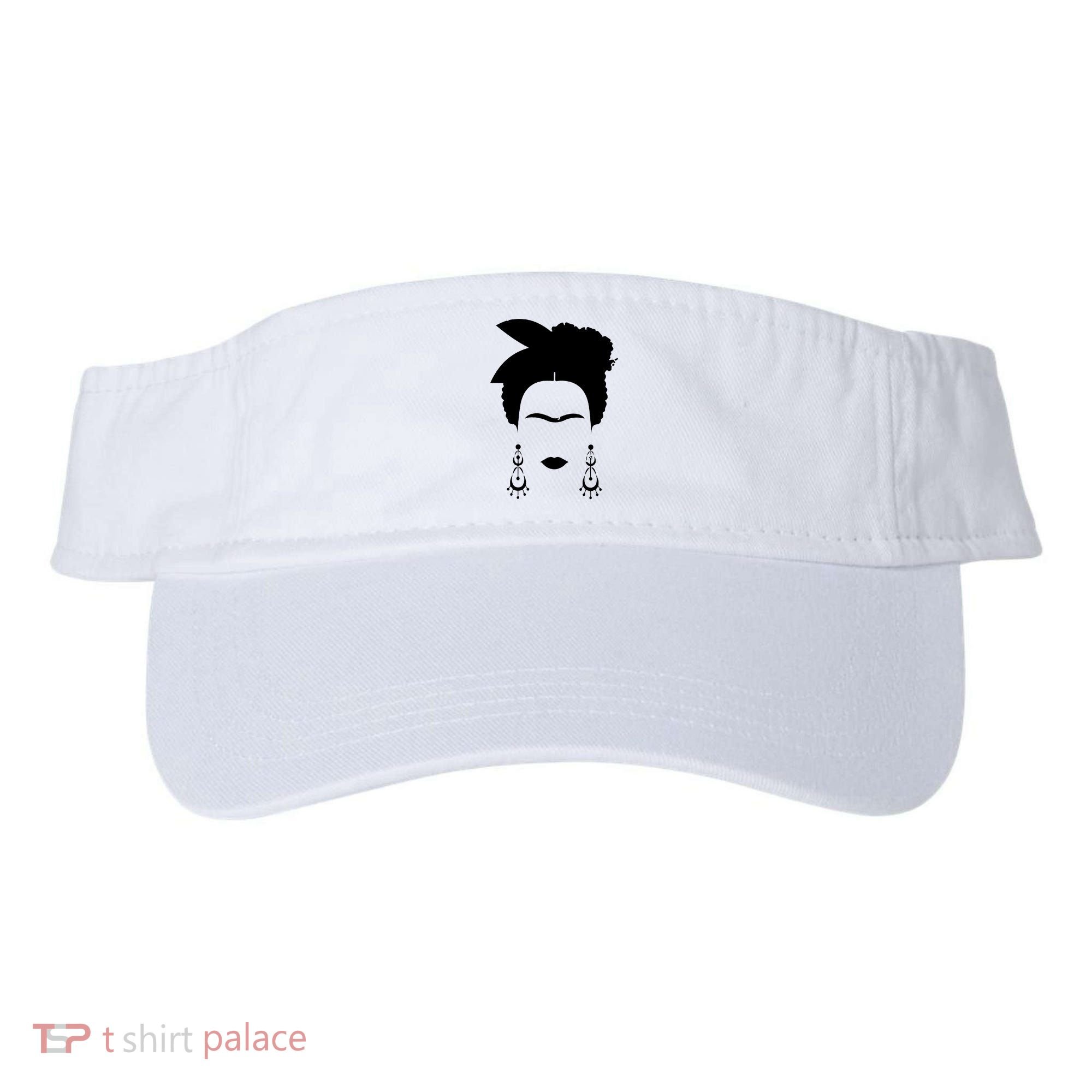 Frida Kahlo Mexico Artist Lover Flower Skull Visor