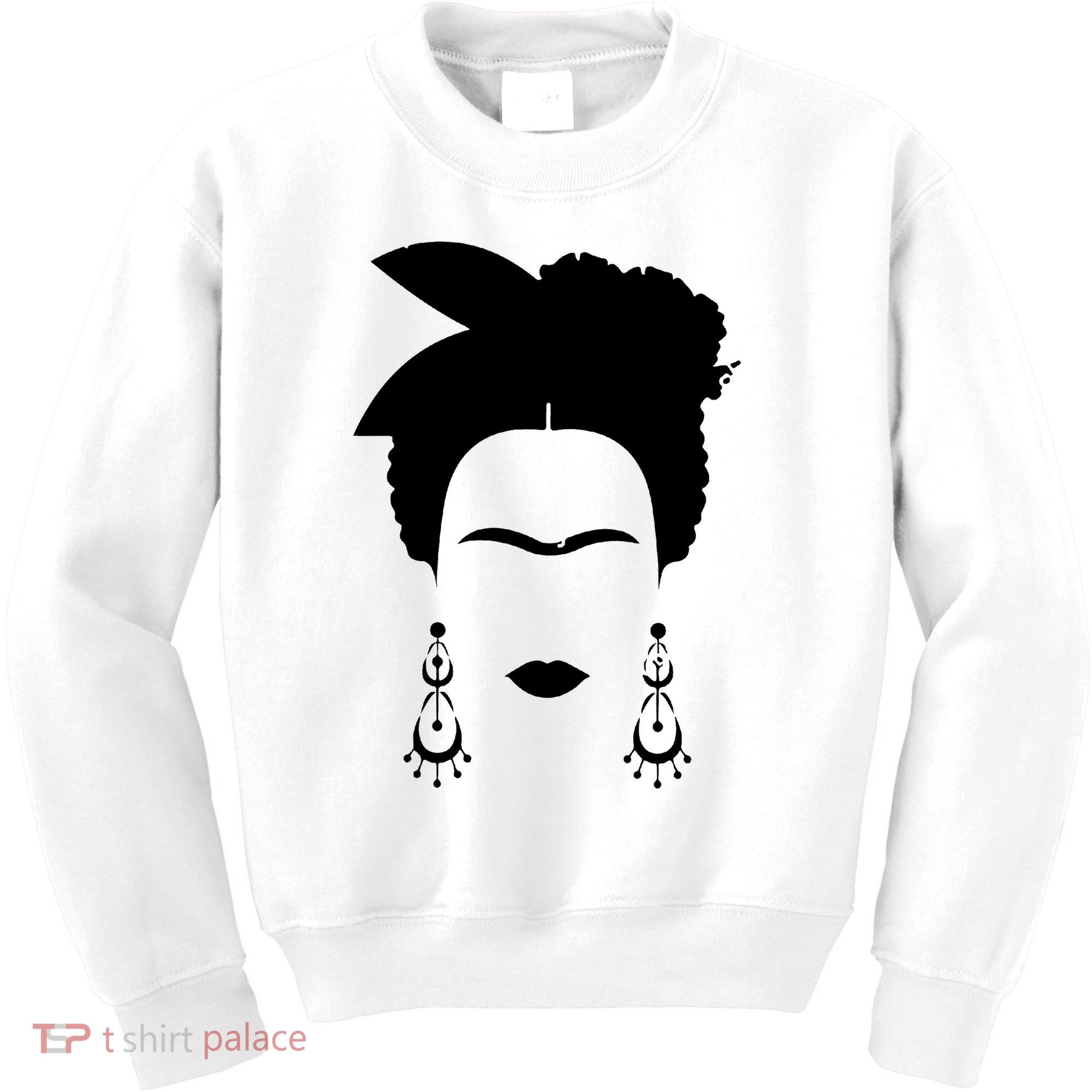 Frida Kahlo Mexico Artist Lover Flower Skull Kids Sweatshirt