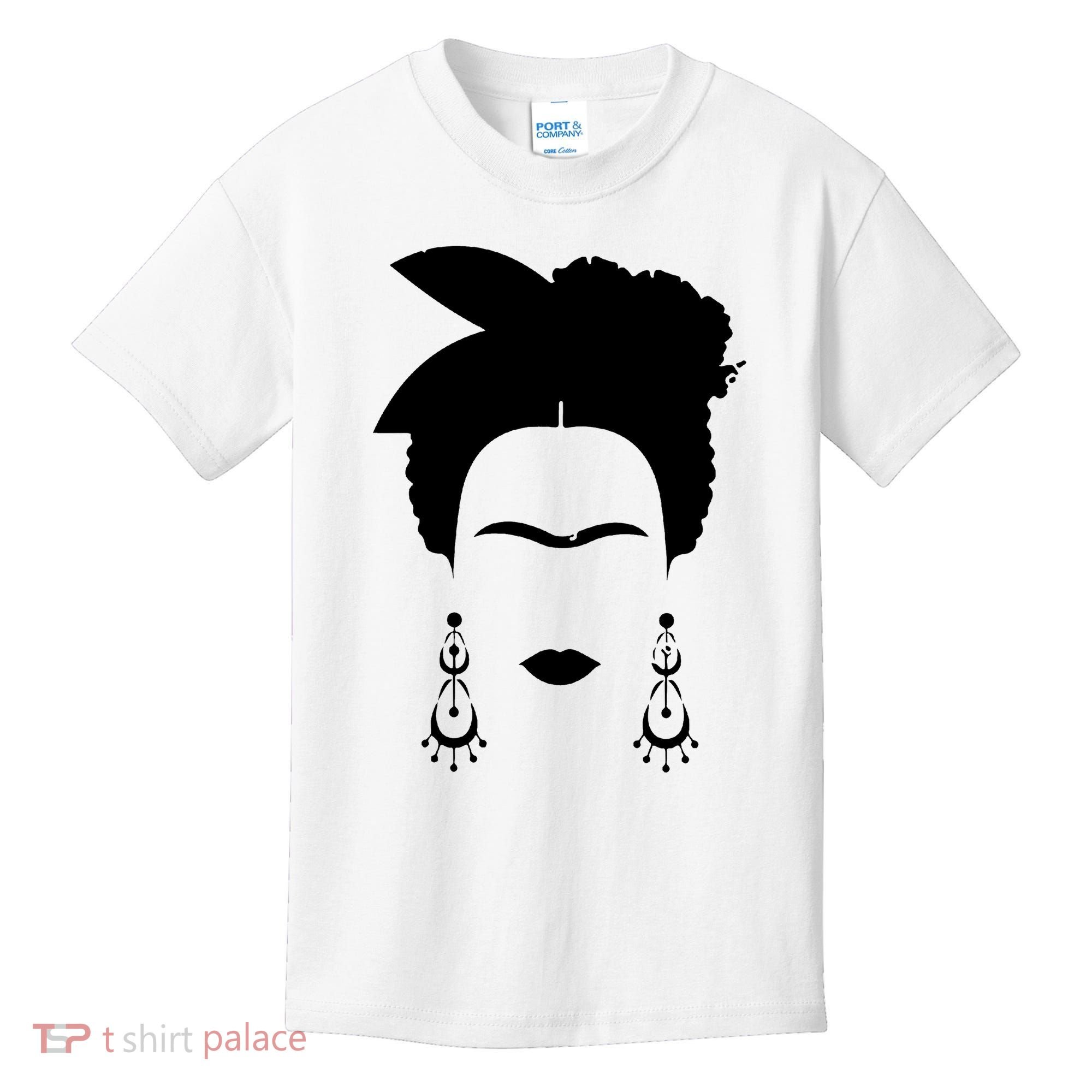 Frida Kahlo Mexico Artist Lover Flower Skull Kids T-Shirt