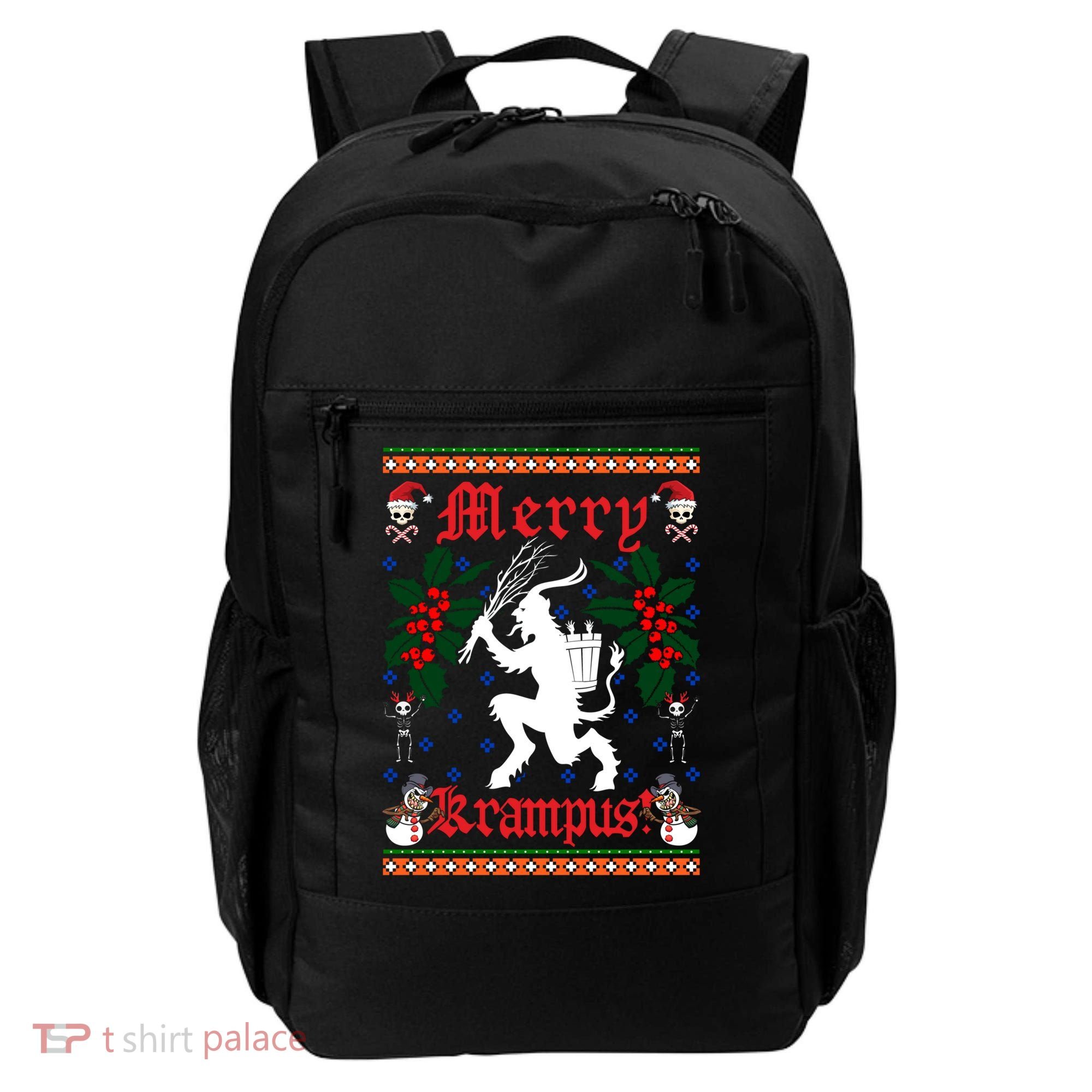 Funny Krampus Merry Krampus Ugly Christmas Gift Backpack