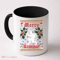 Funny Krampus Merry Krampus Ugly Christmas Gift Coffee Mug thumb 0