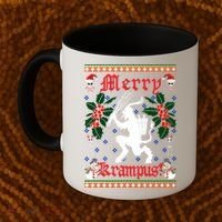Funny Krampus Merry Krampus Ugly Christmas Gift Coffee Mug thumb 2