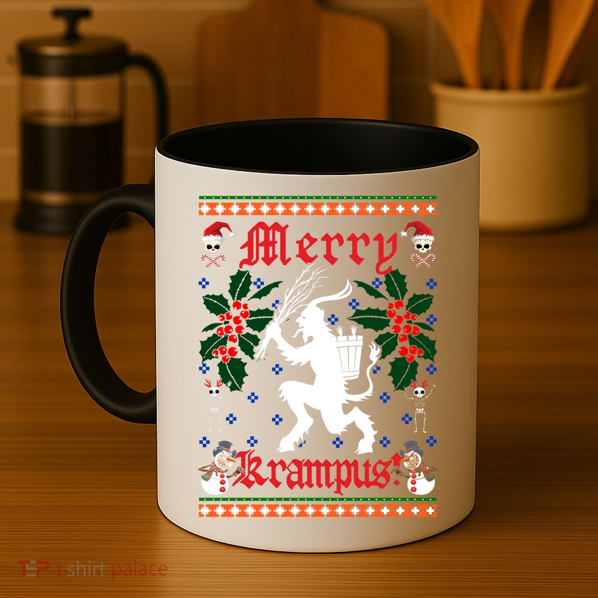 Funny Krampus Merry Krampus Ugly Christmas Gift Coffee Mug