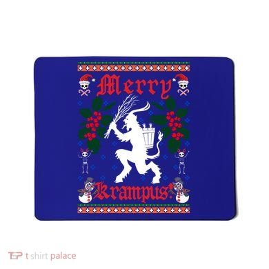 Funny Krampus Merry Krampus Ugly Christmas Gift Mousepad
