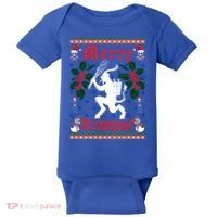 Funny Krampus Merry Krampus Ugly Christmas Gift Baby Bodysuit thumb 0