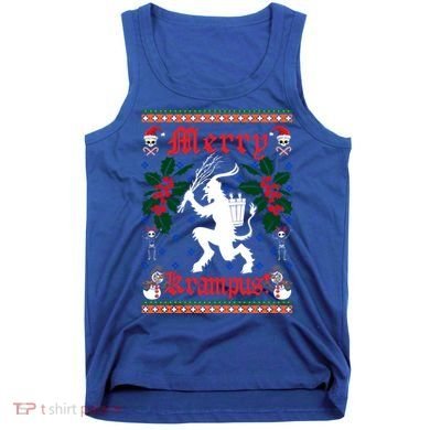 Funny Krampus Merry Krampus Ugly Christmas Gift Tank Top