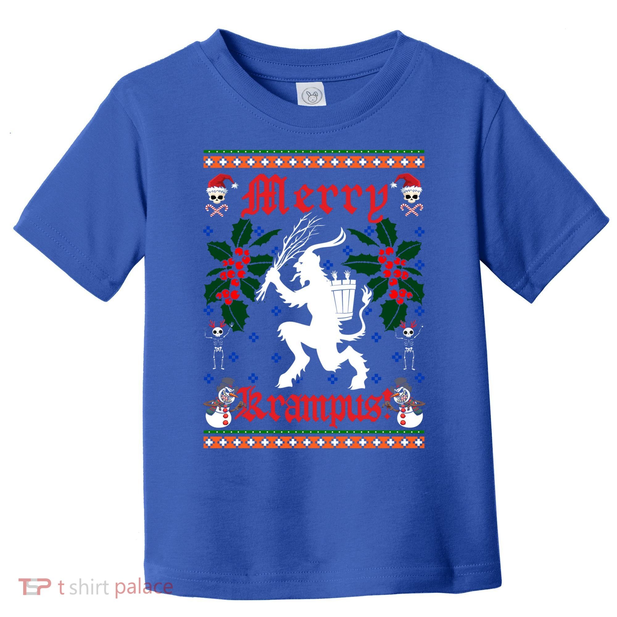 Funny Krampus Merry Krampus Ugly Christmas Gift Toddler T-Shirt