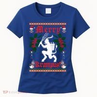 Funny Krampus Merry Krampus Ugly Christmas Gift Women's T-Shirt thumb 0