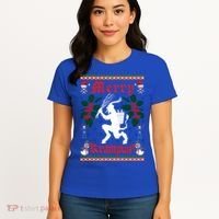 Funny Krampus Merry Krampus Ugly Christmas Gift Women's T-Shirt thumb 4