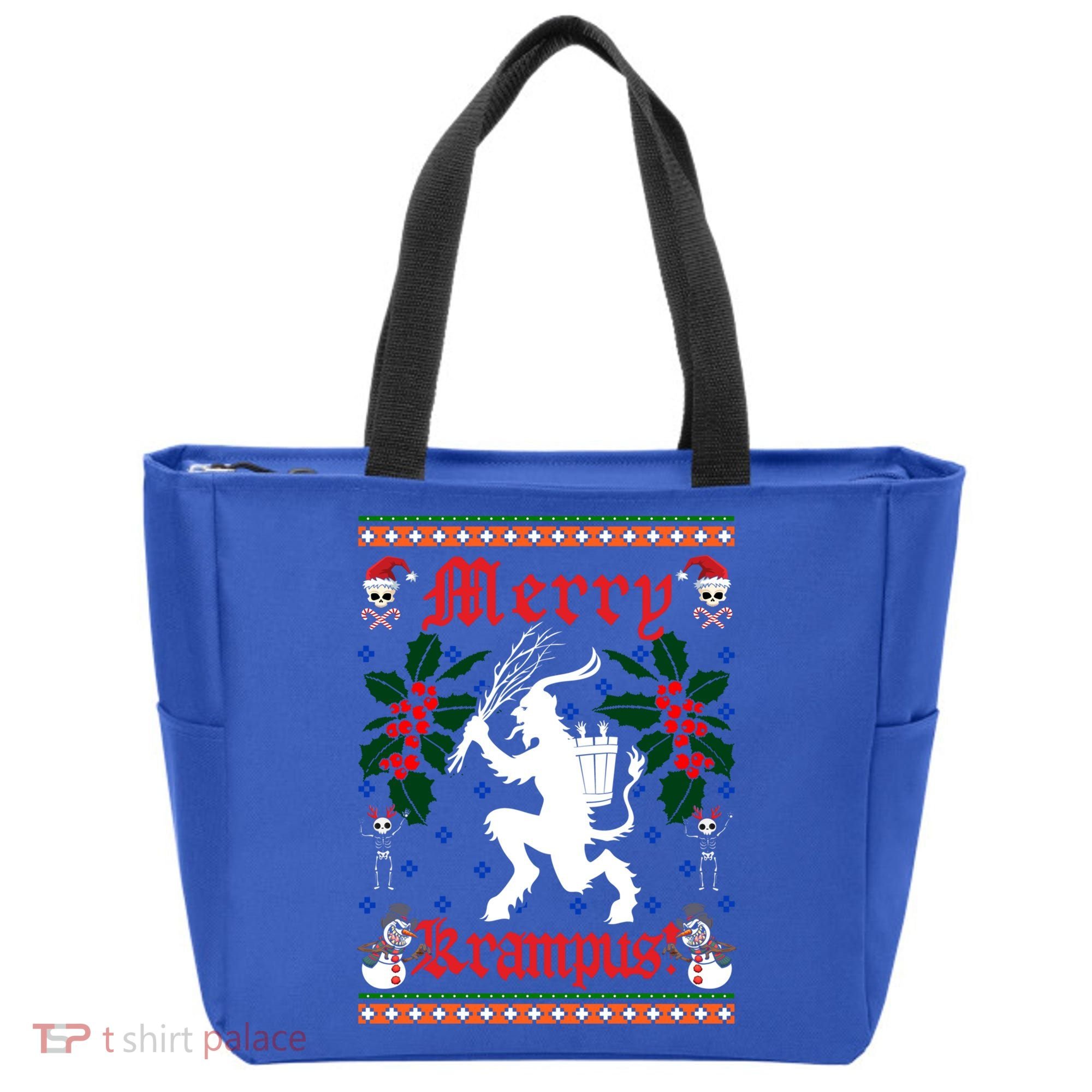 Funny Krampus Merry Krampus Ugly Christmas Gift Tote Bag