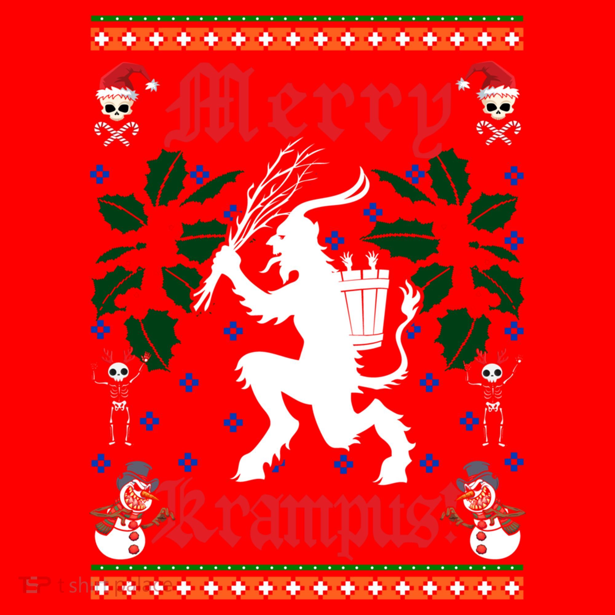 Funny Krampus Merry Krampus Ugly Christmas Gift Santa Hat