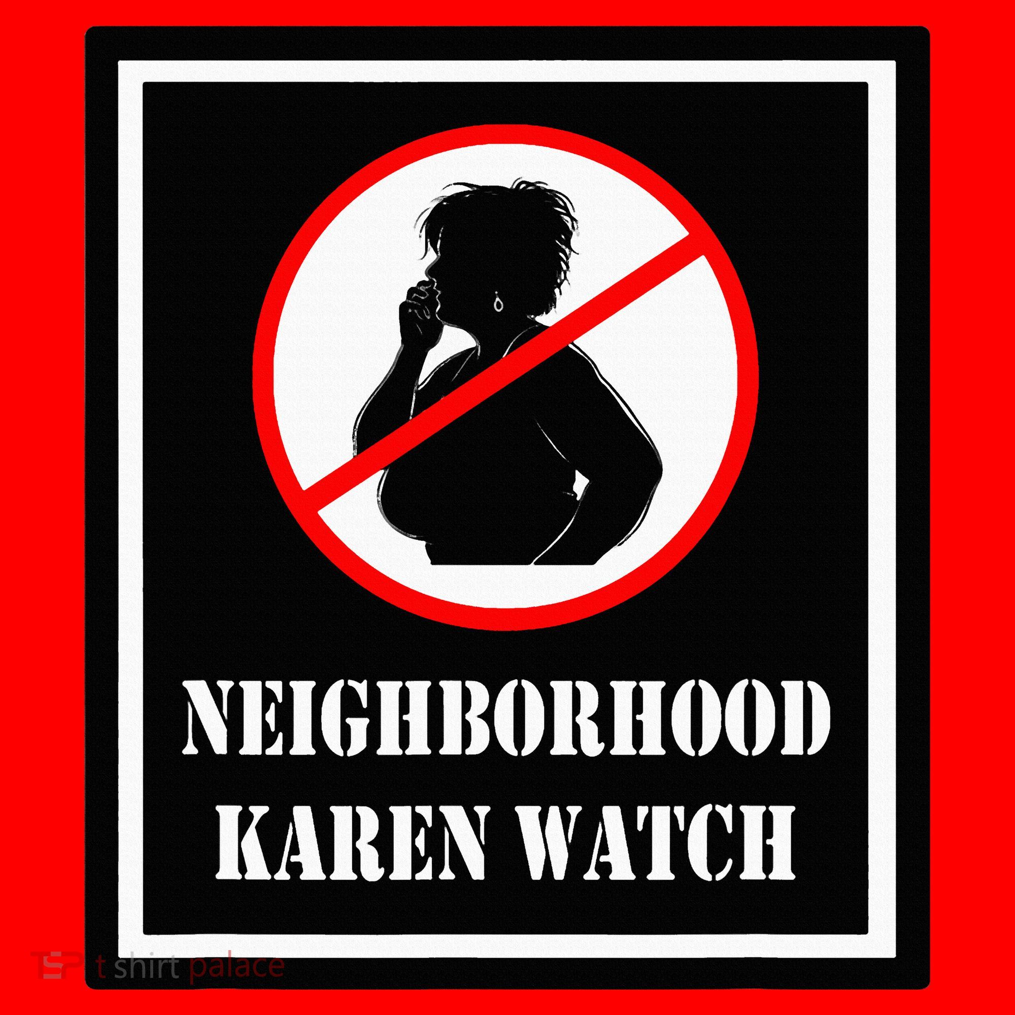 Funny Karen Neighborhood Karen Watch Santa Hat