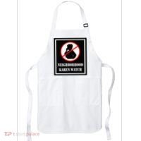 Funny Karen Neighborhood Karen Watch Apron thumb 0