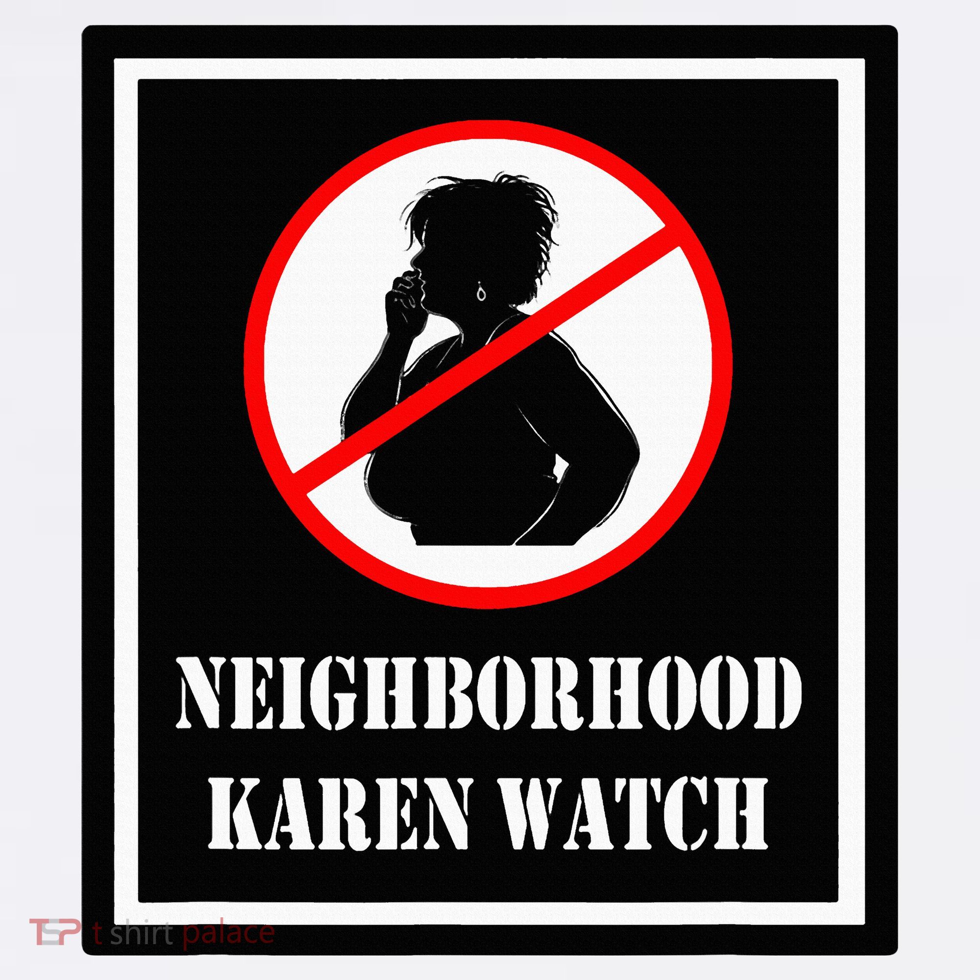 Funny Karen Neighborhood Karen Watch Women's Tank Top
