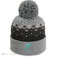 Funny Kraken Octopus Gift The Baniff Cuffed Pom Beanie thumb 0
