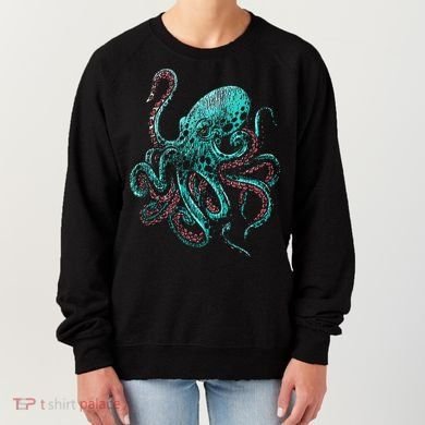 Funny Kraken Octopus Gift Women's Sweatshirt