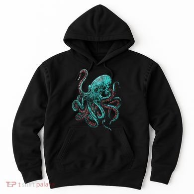 Funny Kraken Octopus Gift Hoodie