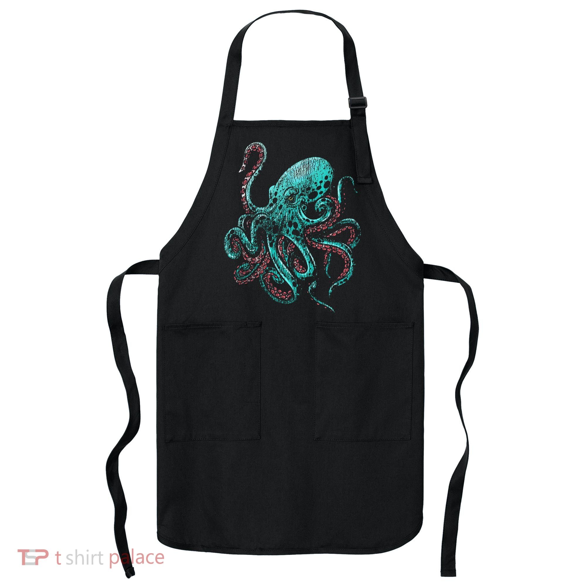 Funny Kraken Octopus Gift Apron